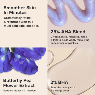 25% AHA + 2% BHA Exfoliant Peel